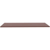 Lorell Relevance Series Tabletop - Laminated Rectangle, Mahogany Top x 48'' Table Top Width x 24'' Table Top Depth x 1'' Table Top Thickness x 47.63'' Width x 23.63'' Depth - Assembly Required - 1 Each
