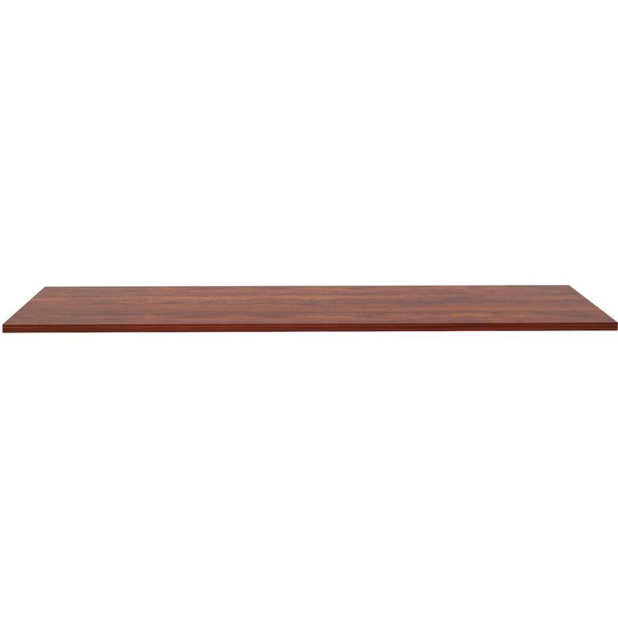 Lorell Training Tabletop - Cherry Rectangle, Laminated Top - Adjustable Height - 72'' Table Top Width x 24'' Table Top Depth x 1'' Table Top Thickness - Assembly Required - 1 Each