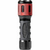 Dorcy Ultra HD Series Twist Flashlight - 360 lm Lumen - 3 x AAA - Battery - Impact Resistant - Black, Red - 1 Each - DORCY