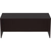 Lorell Essentials Series Rectangular Desk Shell - 72'' x 30''29.5'' Desk Shell, 1'' - Finish: Espresso