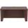 Lorell Essentials Series Sit-to-Stand Desk Shell - 0.1'' Top, 1'' Edge, 60'' x 29''49'' - Finish: Mahogany - Mahogany Laminate Table Top