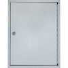 Huron Slotted Heavy-duty Key Cabinet - Keyhole Slot, Heavy Duty, Durable - Gray - Steel