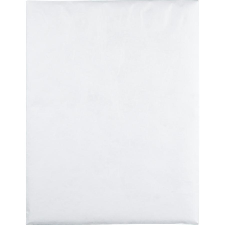 Survivor 12 x 15-1/2 DuPont Tyvek Catalog Mailers - Catalog - #15 1/2 - 12'' Width x 15 1/2'' Length - 14 lb - Peel & Seal - White - Tyvek - 100 / Box - Survivor&reg;