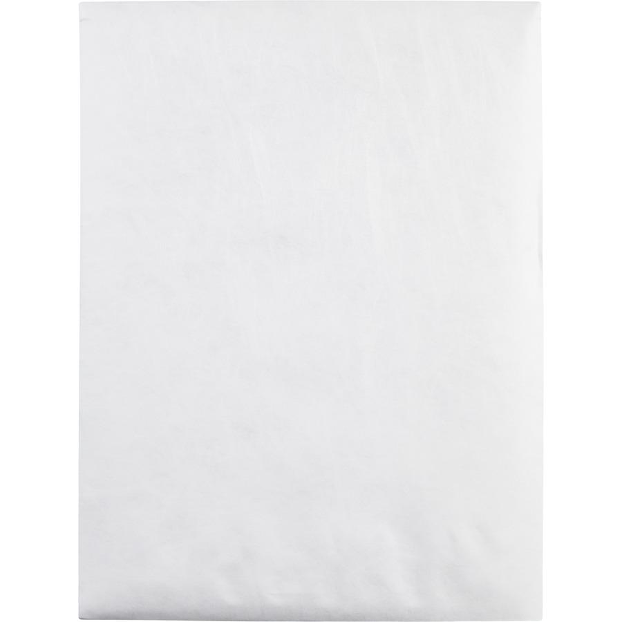 Survivor 9 x 12 DuPont Tyvek Tamper Indicating Panel Catalog Mailers - Security - 9'' Width x 12'' Length - 14 lb - Peel & Seal - White - Tyvek - 100 / Box - Quality Park