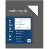 Southworth Diamond White Business Paper - Letter - 8 1/2'' x 11'' - 20 lb Basis Weight - Wove - 500 / Box - Acid-free, Watermarked - Diamond White