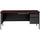 Lorell Fortress Series 66'' Right-Pedestal Desk - Rectangle Top - 66'' Table Top Width x 30'' Table Top Depth x 1.12'' Table Top Thickness - 29.50'' HeightAssembly Required - Laminated, Mahogany - Steel -