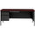 Lorell Fortress Series Left-Pedestal Desk - Rectangle Top - 66'' Table Top Width x 30'' Table Top Depth x 1.12'' Table Top Thickness - 29.50'' HeightAssembly Required - Laminated, Mahogany - Steel - 1 Eac