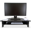 Victor High Rise Monitor Stand - Monitor Stand - Desk Riser - 7.5'' Height x 27'' Width x 11.5'' Depth - Wood - Black