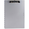 Saunders Tuff Writer Recycled Aluminum Clipboard - 1'' Clip Capacity - Side Opening - 12'' - Aluminum - Silver - 1 Each