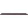 Lorell Training Tabletop - Espresso Rectangle, Laminated Top - Adjustable Height - 72'' Table Top Width x 24'' Table Top Depth x 1'' Table Top Thickness - Assembly Required - 1 Each