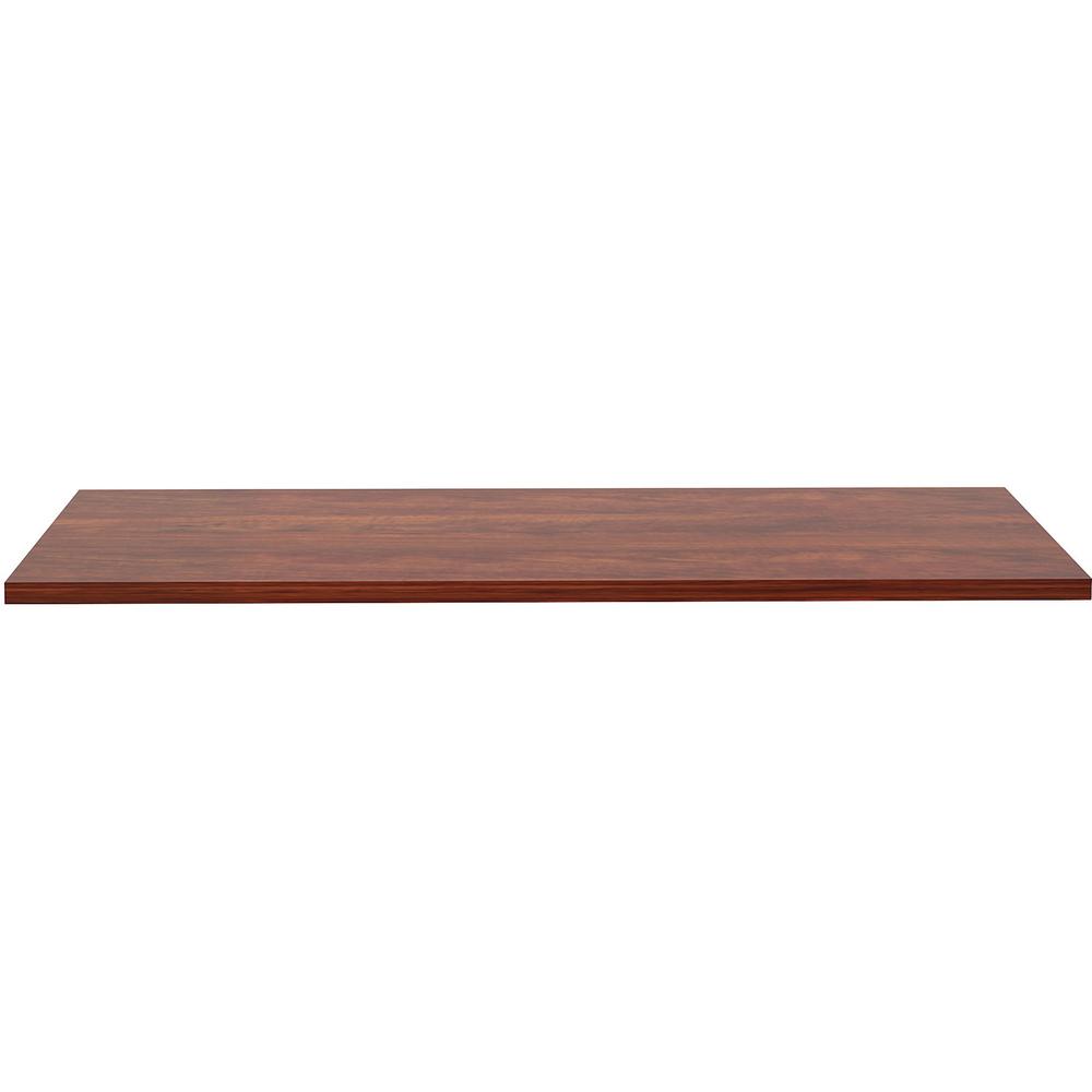 Lorell Training Tabletop - Cherry Rectangle, Laminated Top - 48'' Table Top Length x 24'' Table Top Width x 1'' Table Top ThicknessAssembly Required - 1 Each