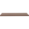 Lorell Relevance Series Tabletop - Walnut Rectangle, Laminated Top - 48'' Table Top Length x 24'' Table Top Width x 1'' Table Top ThicknessAssembly Required - 1 Each
