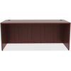 Lorell Essentials Series Rectangular Desk Shell - 72'' x 30''29.5'' Desk, 0.1'' Edge - Material: Laminate - Finish: Mahogany