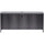 Lorell Essentials Series Credenza Shell - 66'' x 24''29.5'' Credenza Shell, 1'' Top - Finish: Weathered Charcoal Laminate, Silver Brush