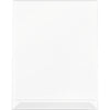 Lorell L-base Slanted Sign Holder Stand - Support 8.50'' x 11'' Media - Acrylic - Clear - 3 / Pack