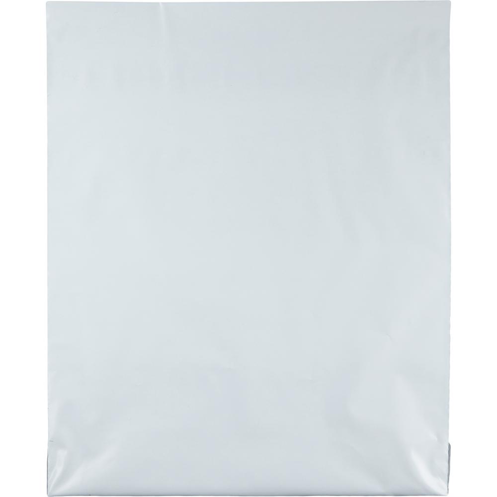 Quality Park White Poly Mailing Envelopes - Catalog - 14'' Width x 17'' Length - Self-sealing - Polypropylene - 100 / Pack - White