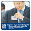 C-Line Magnetic Style Name Badge Holder Kit - Magnetic Style Name Badge Holder Kit