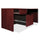 Lorell Prominence 2.0 Double-Pedestal Credenza - 66'' x 24''29'' , 1'' Top - 2 x File Drawer(s) - Double Pedestal on Left/Right Side - Band Edge - Material: Particleboard - Finish: Thermofused Melamine (T