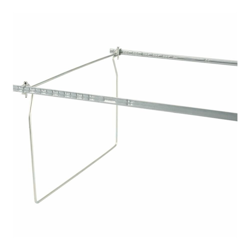 Business Source Premium File Folder Frames - Legal - Metal - Stainless Steel - 6 / Box