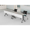 Special-T 59'' Tabletop Acrylite Modesty Panel - 59'' Length x 10'' Height - Acrylic - Frosted White