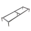 Lorell Contemporary ReceptionCollection Adjustable Metal Base - 47.9'' x 22.9''9.8'' - Material: Metal - Finish: Gray