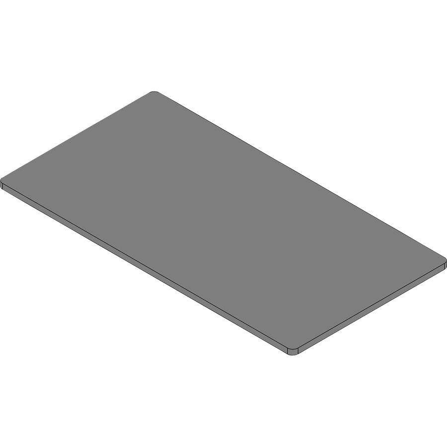Lorell Training Tabletop - White Rectangle Top - 60'' Table Top Length x 30'' Table Top Width x 1'' Table Top ThicknessAssembly Required - Particleboard, Melamine Top Material - 1 Each