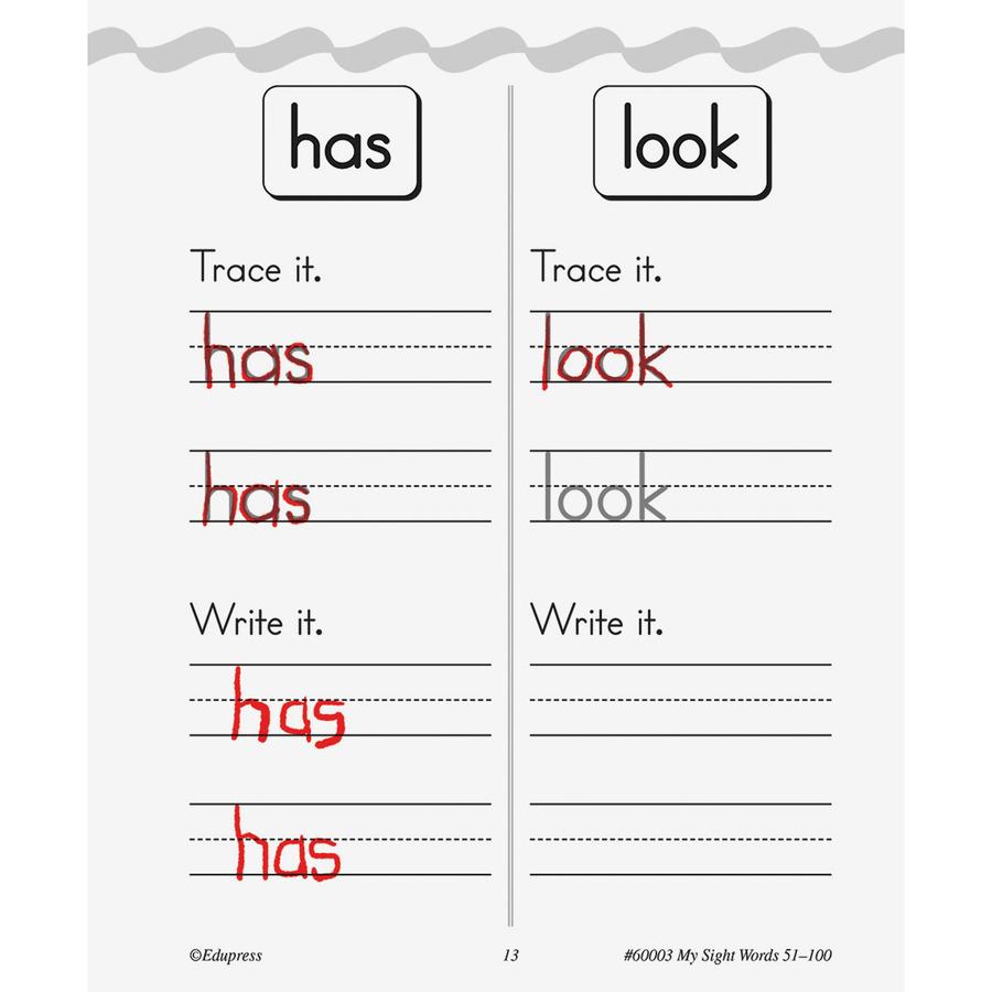 Teacher Created Resources My Own Books Sight Words Pack Printed Book - Book