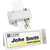 C-Line Heavyweight Rigid Plastic Name Tent Holder - Large Size, 4-1/4 x 11, 25/BX, 87507