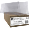 C-Line Heavyweight Rigid Plastic Name Tent Holder - Large Size, 4-1/4 x 11, 25/BX, 87507