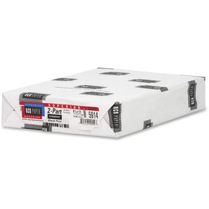 NCR Paper Superior 2-part Straight Carbonless Paper - White - 92 Brightness - Letter - 8 1/2'' x 11'' - 20.50 lb Basis Weight - 500 / Pack - Carbonless - White, Canary