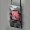 Lorell Hanging Triple Pocket File Set - 3 Pocket(s) - 30% Recycled - Black - Plastic - 1 Each