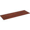 Lorell Training Tabletop - Cherry Rectangle, Laminated Top - Adjustable Height - 72'' Table Top Width x 24'' Table Top Depth x 1'' Table Top Thickness - Assembly Required - 1 Each