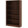 Lorell Laminate Bookcase - 0.8'' Shelf, 36'' x 12''60'' - 5 Shelve(s) - 4 Adjustable Shelf(ves) - Square Edge - Material: Thermofused Laminate (TFL) - Finish: Walnut