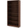Lorell Laminate Bookcase - 6 Shelf(ves) - 72'' Height x 36'' Width x 12'' Depth - Sturdy, Adjustable Feet, Adjustable Shelf - Thermofused Laminate (TFL) - Walnut - Laminate - 1 Each