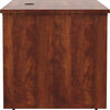 Lorell Essentials Series Sit-to-Stand Desk Shell - 0.1'' Top, 1'' Edge, 60'' x 29''49'' - Finish: Cherry - Laminate Table Top