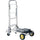 Safco HideAway Convertible Hand Truck - 400 lb Capacity - 4 Casters - 6'' , 3'' Caster Size - Aluminum - x 15.5'' Width x 43'' Depth x 36'' Height - Silver - 1 Each