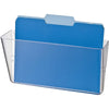 Officemate Mountable Wall File - 7'' Height x 13'' Width x 4.12'' Depth - Clear - Plastic - 4 / Carton