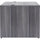 Lorell Essentials Series Rectangular Desk Shell - 72'' x 36''29.5'' , 1'' Top - Laminate, Weathered Charcoal Table Top - Grommet