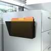 Deflecto Magnetic DocuPocket - 7'' Height x 13'' Width x 4'' Depth - Smoke - Plastic - 1 Each - deflecto