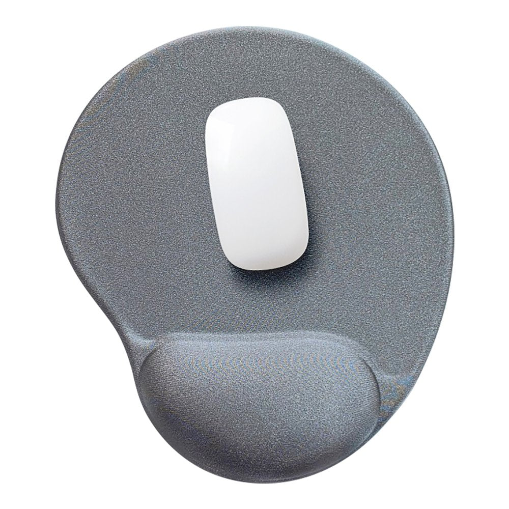 Compucessory Gel Mouse Pads - 9'' Height x 10'' Width x 1'' Depth - Gray - Gel - 1 Each