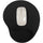 Compucessory Gel Mouse Pads - 9'' x 10'' x 1'' Dimension - Black - Gel - 1 Pack