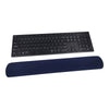 Compucessory Gel Keyboard Wrist Rest Pads - 19'' Height x 2.87'' Width x 0.75'' Depth - Blue - 1 Each