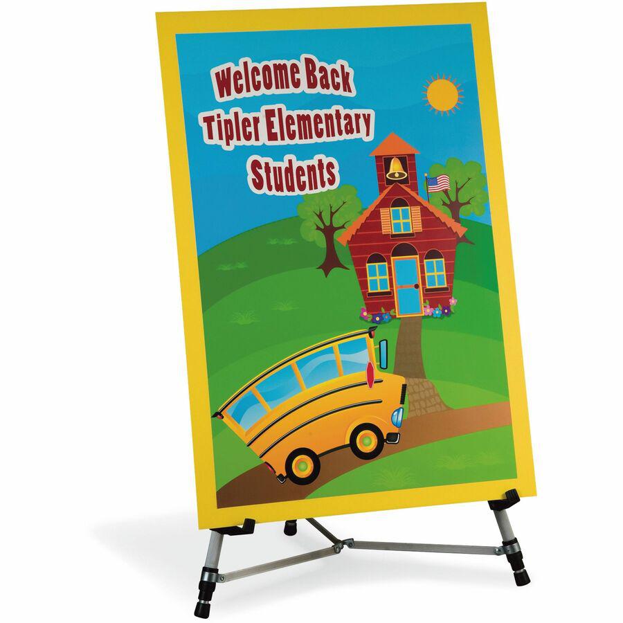 UCreate Economy Foam Boards - 30''Height x 20''Width - 12 / Carton - Assorted - Foam