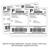 PrintWorks Professional Pre-Perforated Paper for Statements, Tax Forms, Bulletins, Planners & More - Letter - 8 1/2'' x 11'' - 20 lb Basis Weight - 500 / Ream - Sustainable Forestry Initiative (SFI) - P - Printworks