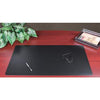 Artistic Rhino II Antimicrobial Protective Desk Pads - Rectangular - 36'' Width x 24'' Depth - Polyvinyl Chloride (PVC) - Black