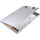 Saunders Tuff Writer Recycled Aluminum Clipboard - 1'' Clip Capacity - Side Opening - 12'' - Aluminum - Silver - 1 Each