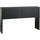 Lorell Fortress Modular Series Stack-on Hutch - 60'' - Material: Steel - Finish: Charcoal - Grommet, Cord Management