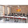 Lorell Hospitality Collection Tabletop - High Pressure Laminate (HPL) Square, White Top - 36'' Table Top Width x 36'' Table Top Depth x 1'' Table Top Thickness - Assembly Required - Thermofused Laminate
