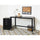 Lorell SOHO Personal Mobile Desk - Rectangle Top - 48'' Table Top Width x 23'' Table Top Depth - 29.50'' HeightAssembly Required - Black - 1 Each