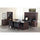 Lorell Prominence 2.0 Bowfront Left-Pedestal Desk - 1'' Top, 72'' x 42''29'' - 3 x File, Box Drawer(s) - Single Pedestal on Left Side - Band Edge - Material: Particleboard - Finish: Espresso Laminate, The